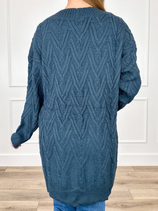 Michelle Mae Made For Me Knit Long Sleeve Button Up Cardigan - Multiple Colors