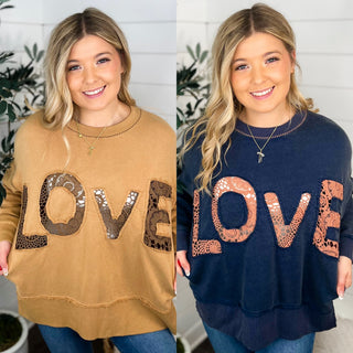 Web of Love Cotton Blend Long Sleeve Avery Mae Weekender Top - 2 colors!