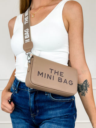 Boppin' Around Faux Leather Crossbody Bag - Multiple Colors
