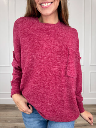 Zenana Feel the Comfort Knit Long Sleeve Top - Multiple Colors