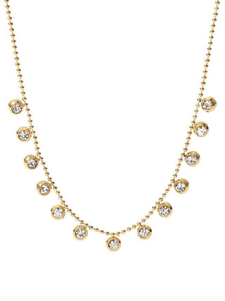 Drops of Glamour Gold Necklace