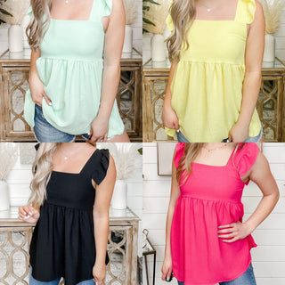 A Meet Cute Avery Mae Tank Top- 4 colors!