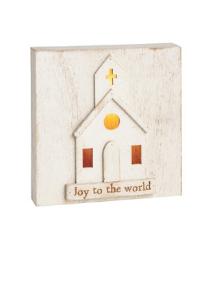 Hometown Holiday Light Up Wood Shelf Sitter - 3 options!