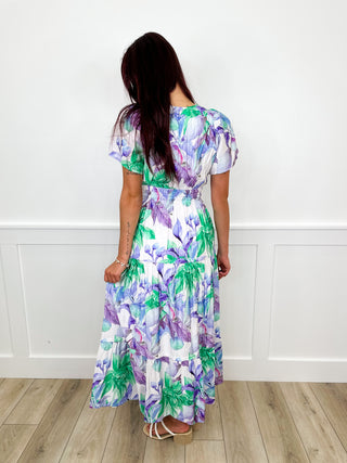 Flowy Day Rayon Blend Short Sleeve Avery Mae Dress