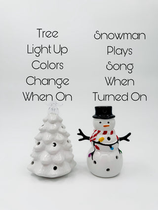 Every Day Ceramic Light Up Shelf Sitter - 11 options!