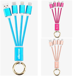 Convenient 3 in 1 Charging Cable - 3 colors!