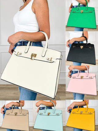 On the Way Faux Leather Bag Set - Multiple Colors