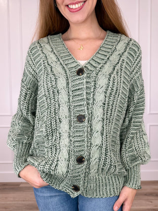 Simply Essential Knit Long Sleeve Avery Mae Cardigan - Multiple Colors