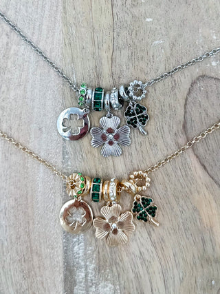 Tokens of Luck Charm Necklace - 2 colors!