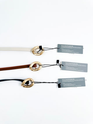It's Possible Leather Belt - Multiple Colors