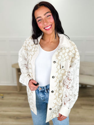 Carry it With Me Long Sleeve Tan Avery Mae Button Up Top