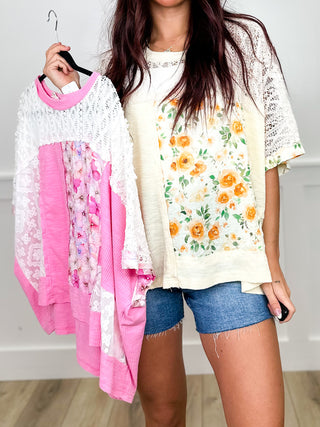 POL While You Can Cotton Blend Short Sleeve Top - 2 colors!