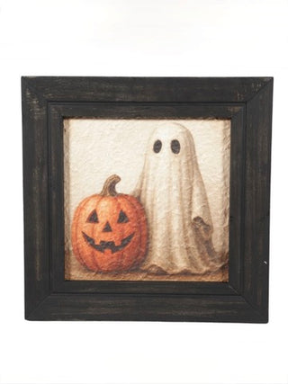Caught Ghosting Wood Sign