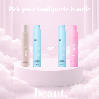 PRE-ORDER BEAUT toothpaste duo