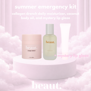 PRE-ORDER BEAUT Summer emergency kit - summer must haves