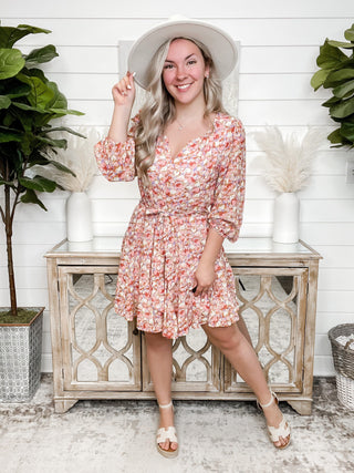 Steal Your Love Kori Floral Dress - 2 colors!