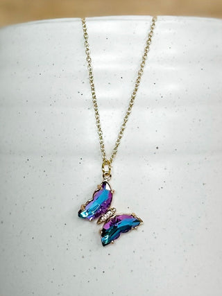 Earthly Beauty Butterfly Necklace - Multiple Colors