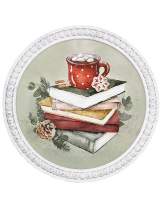 Warming Up With Words Wood Sign