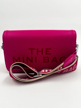 Boppin' Around Faux Leather Crossbody Bag - Multiple Colors
