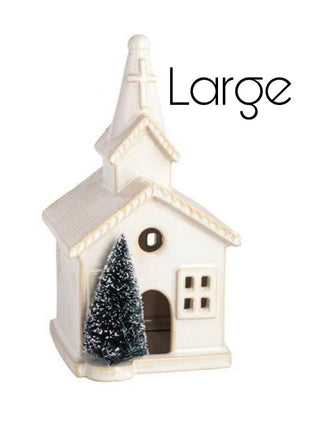 Silent Night Chapel Shelf Sitter - 3 options!