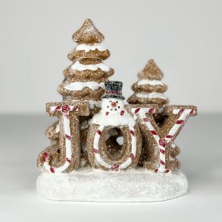 Gingerbread Joy Resin Decor