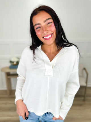 Take My Breath Away Knit Long Sleeve Avery Mae Top - Multiple Colors