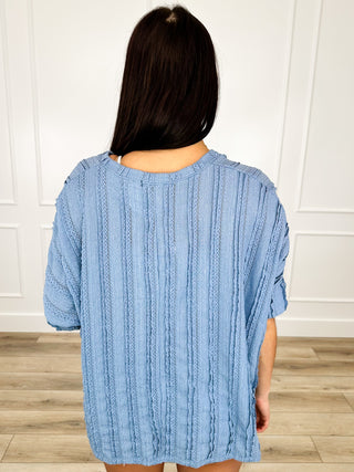 Just as Predicted Lightweight Short Sleeve Avery Mae Top - Multiple Colors