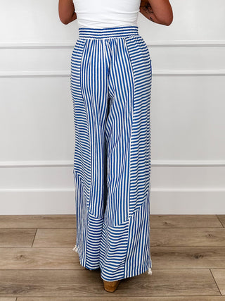 I've Got That Feminine Intuition High-Rise Wide Leg Blue Avery Mae Bottoms