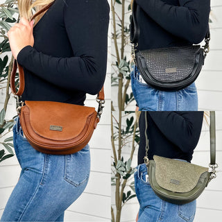 Surrounding Inspirations Leather Crossbody Bag - 3 colors!