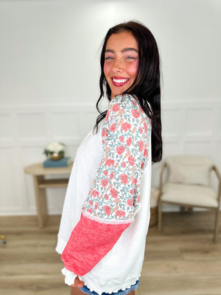 You're Telling Me Knit Long Sleeve Ivory Avery Mae Top