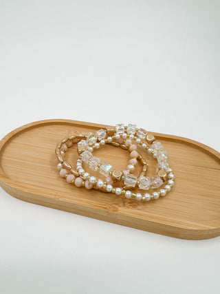 Pulling Strings Beaded Bracelet Set - 5 colors!