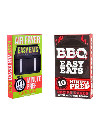 10 Minute Prep Recipe Cards - 2 options!