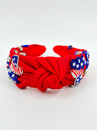 Miss Americana Beaded Headband