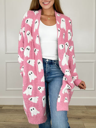 Not Your Boo Knit Long Sleeve Avery Mae Cardigan - Multiple Options