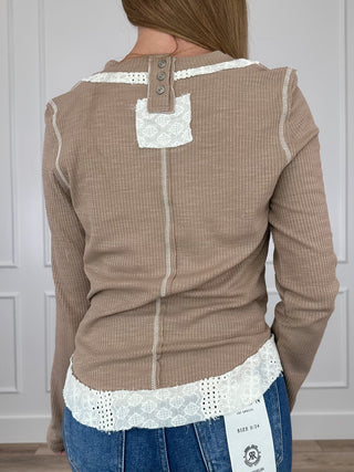 POL Stay Classy Ribbed Long Sleeve Top - Multiple Colors