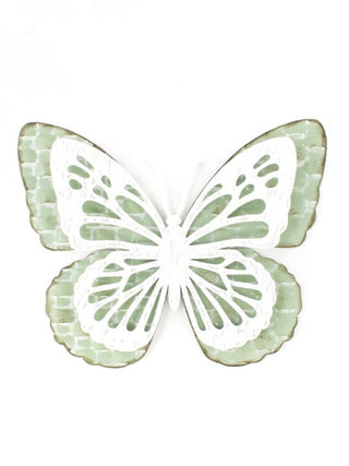 Butterfly in Spring Metal Wall Decor