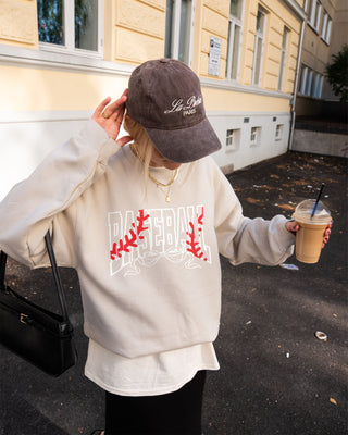 PRE-ORDERSB Baseball Bow Sweatshirt