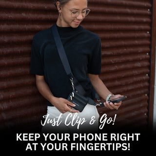 PRE-ORDER STG Clip & Go Strap with Pouch - Solid Collection