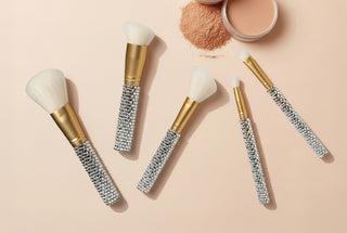 PRE-ORDER CAL Genie 5 piece Diamond Brush Collection with Satin Case