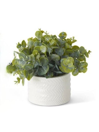 Only Elegant Ceramic Faux Potted Plant - Multiple Options