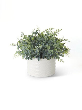 Only Elegant Ceramic Faux Potted Plant - Multiple Options