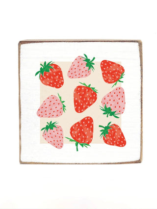 Spring Has Sprung Wood Block Sign - Multiple Options