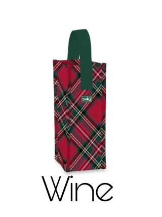 Swig Holiday Plaid Reusable Bag - 4 options!