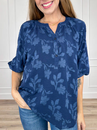 Things Are Starting to Click Lightweight 3/4 Sleeve Avery Mae Top - Multiple Colors