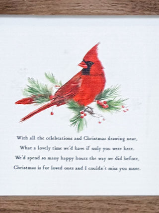 Feels Like Christmas Mini Wood Sign - 7 options!