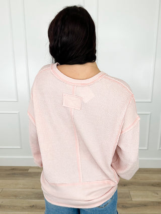 Whatever it Takes Ribbed Long Sleeve Avery Mae Top - Multiple Colors