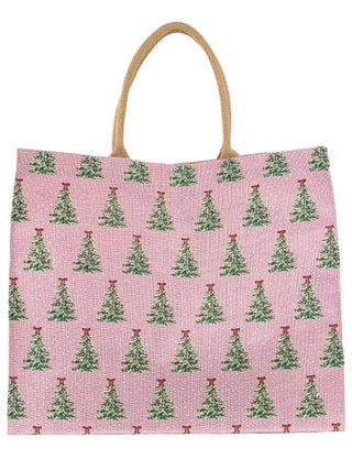 Holiday Haul Jute Tote Bag - 5 options!