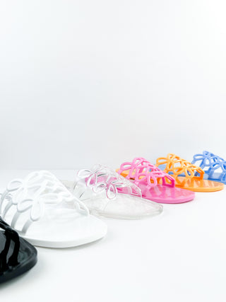 In Love Lately Jelly Sandals - Multiple Colors
