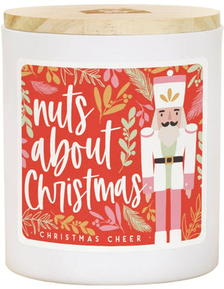 Nuts About Christmas Candle