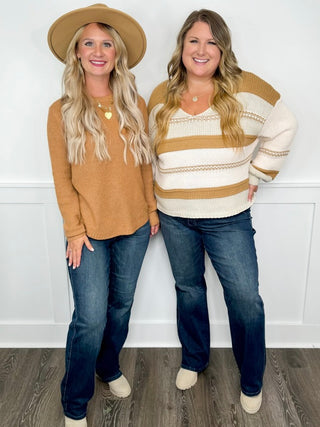 Judy Blue Hazel Tummy Control Mid Rise Straight Leg Dark Wash Jeans - 2 options!